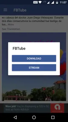 FBTube - Facebook HD Video Downloader android App screenshot 0